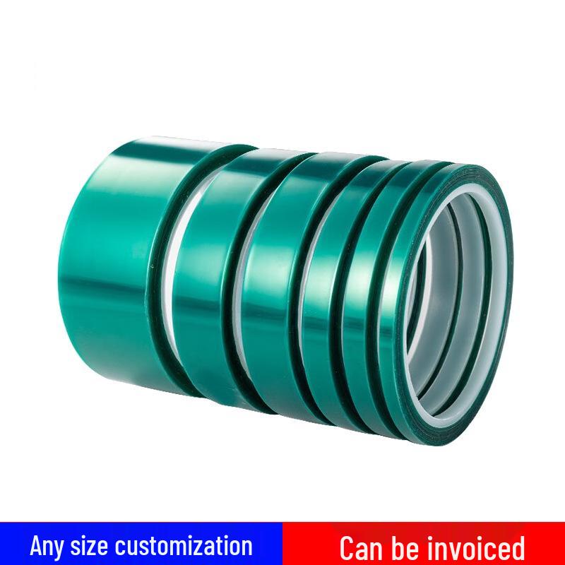 High-Temp Green PET Insulation Tape for Painting & Electroplating