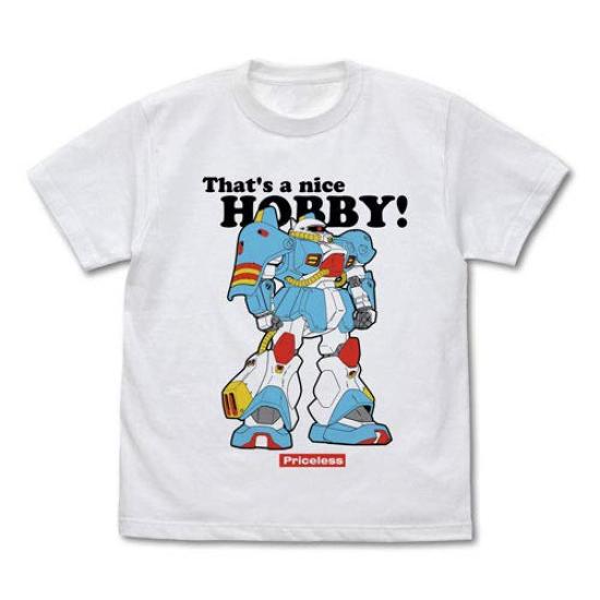 

Cospa Mobile Suit Gundam Char s Counterattack Hobby Hizack T-shirt WHITE L size