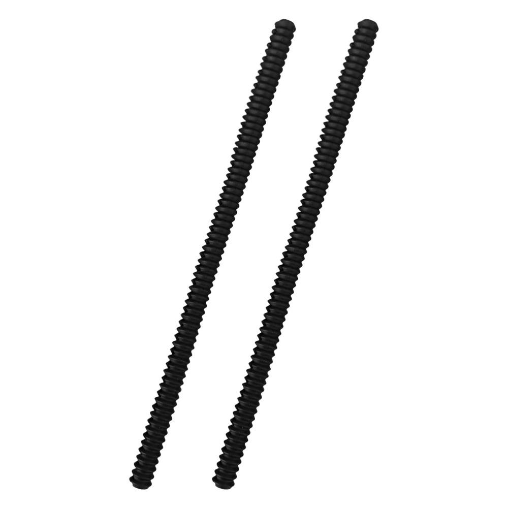 2Pcs Silicone Oven Rack Protector Threaded Heat Resistant Heat Insulation Strip High Temperature Avoid Scald