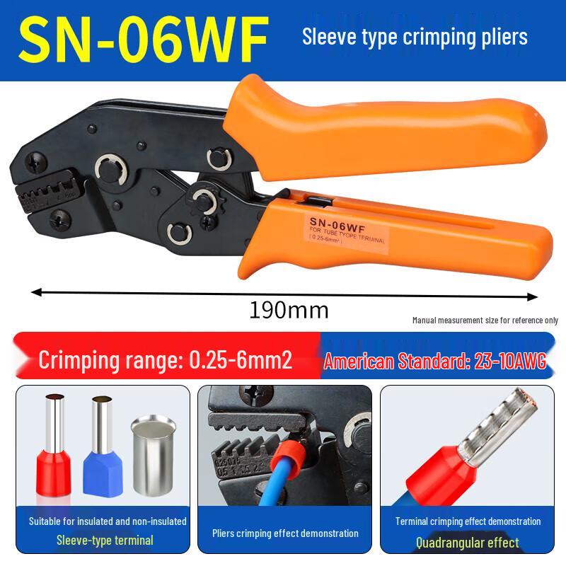 Riqian HSC8 Wire Crimping Pliers