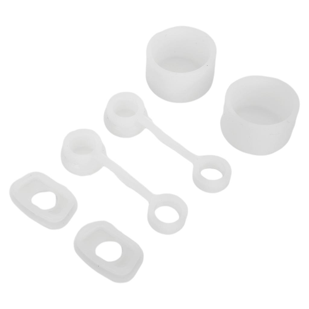 6pcs Spill Stoppers Anti-spill High Quality Silicone