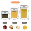 800/1300/1800 ml Luchtdichte Melkpoedercontainer Melkopslagcontainer Melkpoeder Opbergdoos Voedselopslag Met Lepel