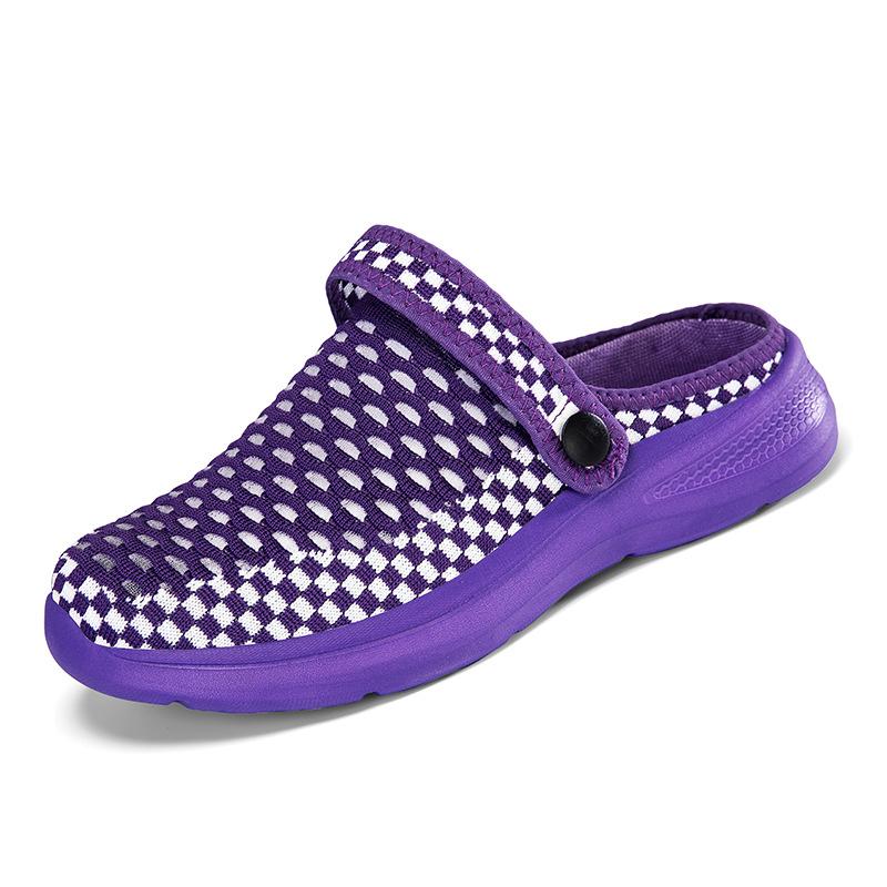 

Summer sports shoes women s new fly-woven breathable casual shoes two wear outdoor hiking large-size women s shoes 44