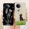 For VIVO V50 5G Case Luxury Silicone Shockproof VIVOV50 5G V2427 Casing Colorful Cartoon Soft Protective Shell Cell Phone Case