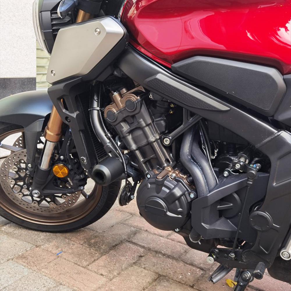 Honda CB650R CBR650R 19-22 Body Anti-Fall Protection Bar with Rubber