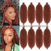 African Crochet Curly Jumbo Marley Braid Hair