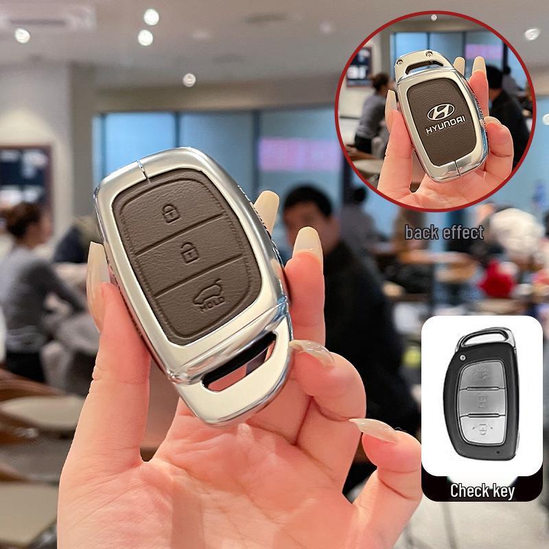 Hyundai Key Case Compatible with Mingtu, ix35, ix25, Langdong, Lingdong, Tusheng, Sonata 9, Reina Models