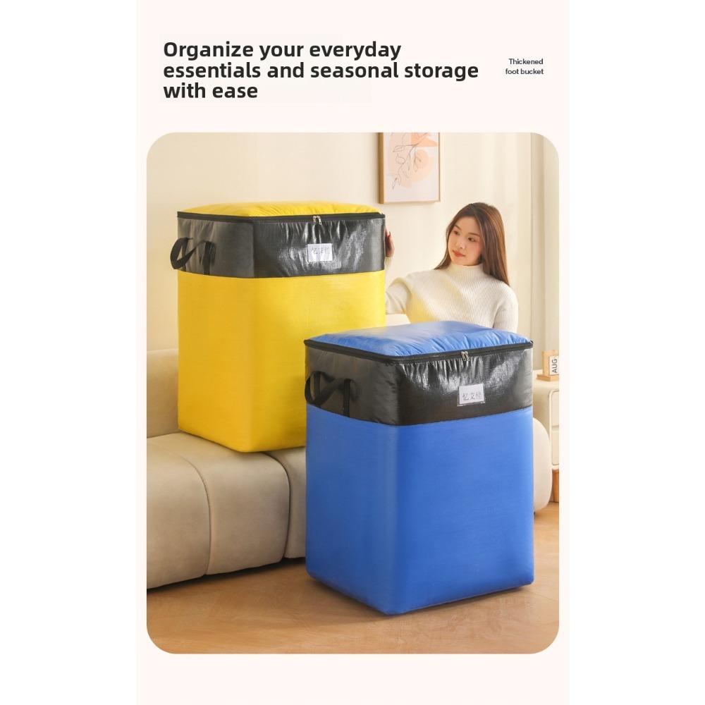 Heavy Duty Moving Bags Thickened Waterproof Storage Packing Bags Woven Tote for Clothes Bedding Luggage Organizer Reusable Moving Supplies