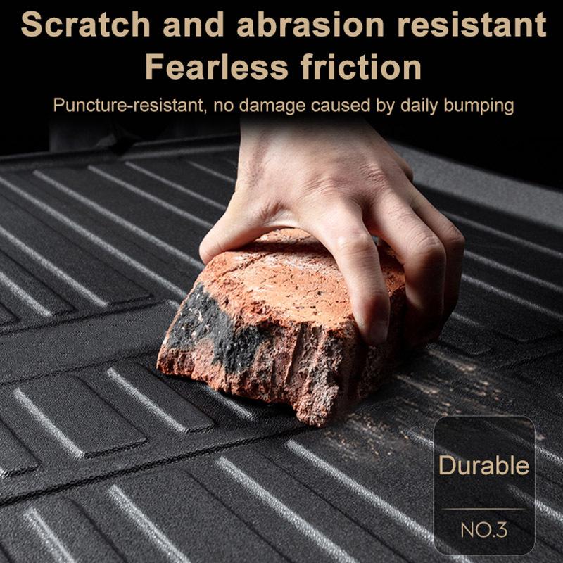TPE Material Car Rear Trunk Mats For Geely Galaxy Starship 7 EM-i 2024-IN Waterproof Rear Trunk Cargo Liner Carpets Pads
