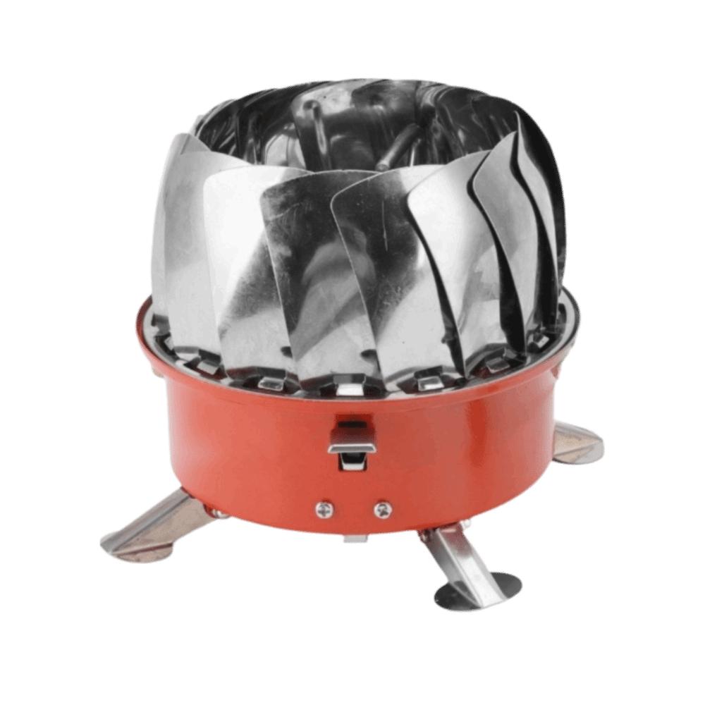 Multi-Level Cyclone Flame Camping Stove Metal Foldable Burner Portable Gas Stove  Picnic