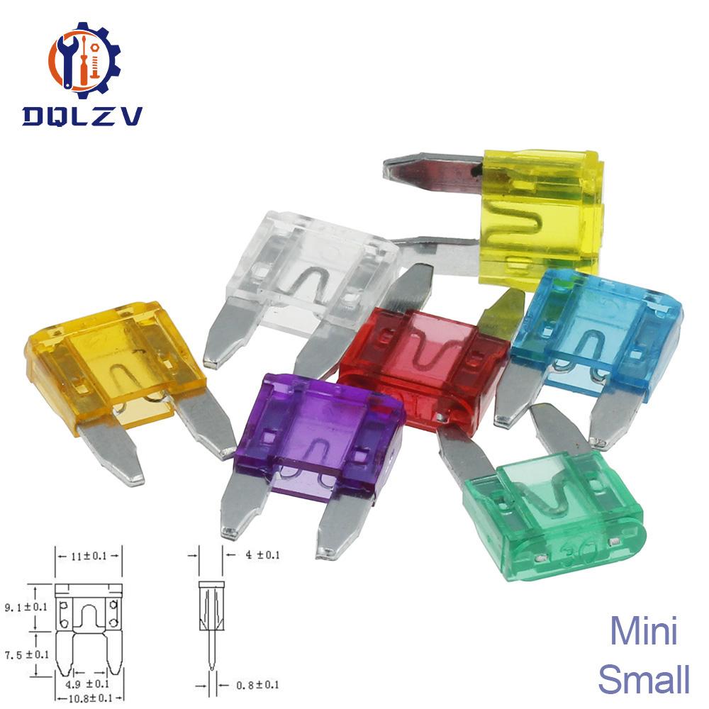 Fuses 32V Micro2 Mini Small Medium Car Fuse 1A 2A 3A 5A 7.5A 10A 15A 20A 25A 30A 35A 40A 45A 50A Amp Clip Fuse Set for Car Truck