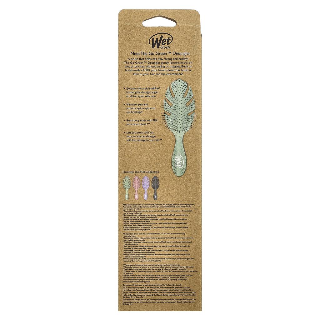 Go Green™ Detangler, Green, 1 Brush