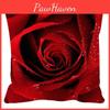 Rose Romantic Pillowcases Pillow Covers Polyester Sofa Cushion Cover Home Decor