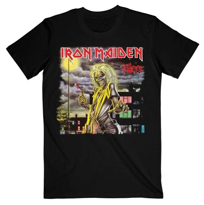Iron Maiden  Killers V.2 Album Tracklist  (Black) T-Shirt XL