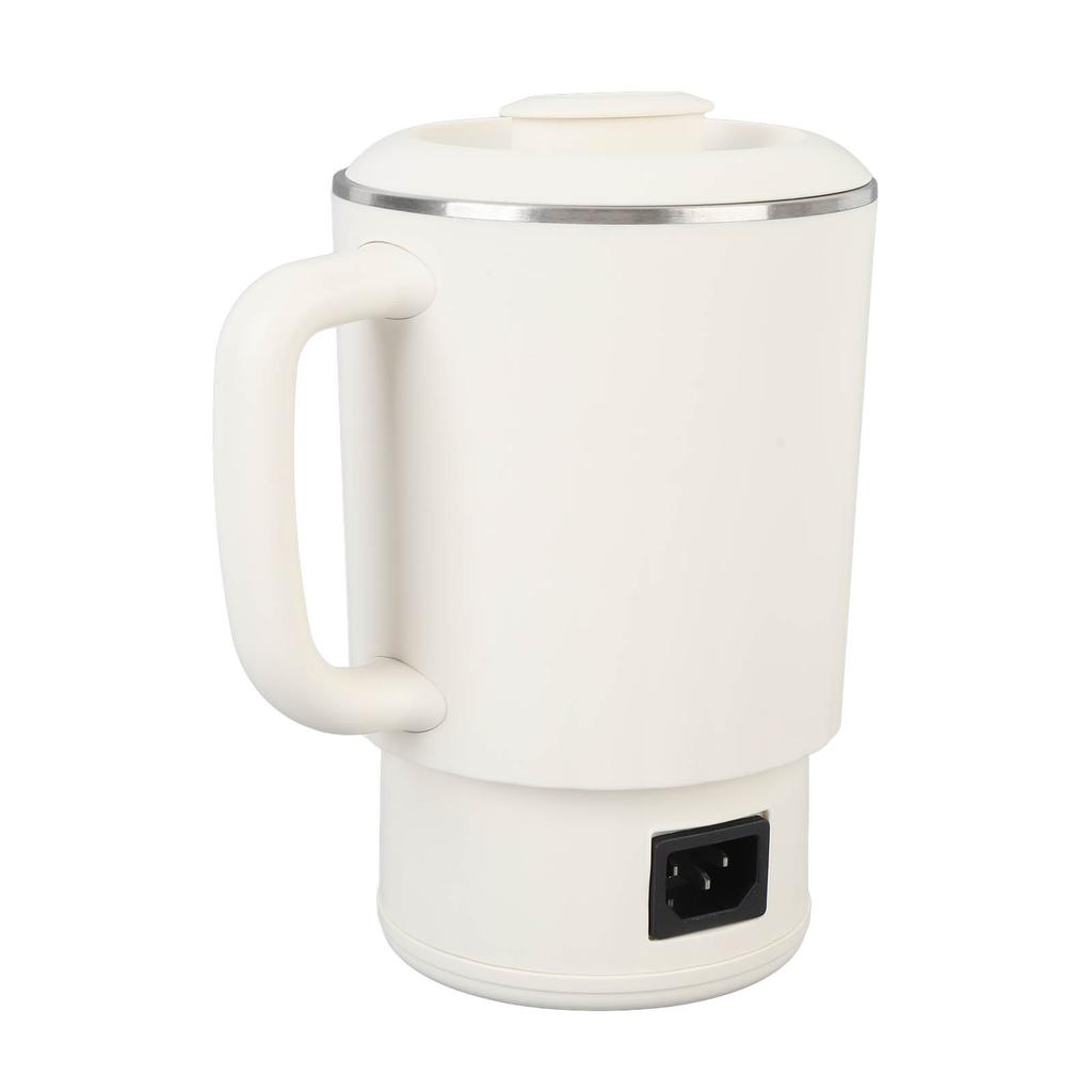 Reise-Wasserkocher 600 ml Fassungsvermögen 600 W Schnelles Erhitzen Edelstahl Tragbarer Heißwasserkocher