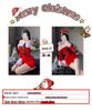 2023 Weihnachtsmann Weihnachtskostüm und Cosplay-Outfit-Set