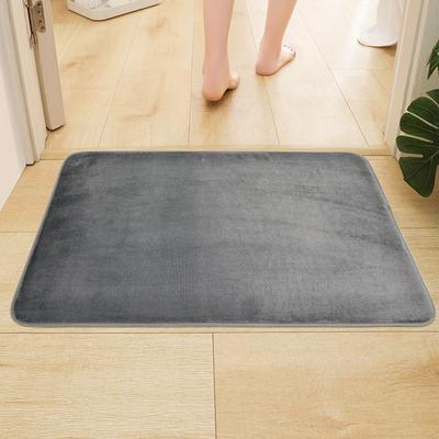 150-80 Cm Bathroom Floor Mat, Sponge Fast Absorbent Carpet, Bathroom Floor Mat, Soft Non-slip Door Mamat, Soft Non-slip Door Mat