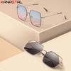 Women Sunglasses UV400 Polarized Sun Glasses Big Metal Eyeglasses Frame Camping Sunscreen Party Goggles Anti Glare Shade Eyewear