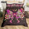 Bohemian Mandala Duvet Cover Set 3pcs Soft Comfortable Breathable Bedding For Bedroom Decor