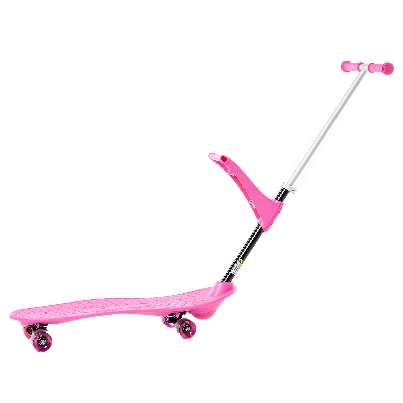 

Ookkie Kids Skateboard Pink Skateboard for Kids Beginners Can be ridden from age 2 3 stages change as your child grows Kickboard Kick Scooter Outdoor