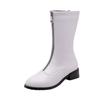 Women's Low-heeled Short Boots Autumn and Winter New Thick-heeled Large-size Comfortable Casual Short Boots