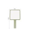 Eyelash Extension Handheld Makeup Mirror Square Makeup Vanity Mirror with Handle Hand Mirror SPA Salon Compact Mirrors
