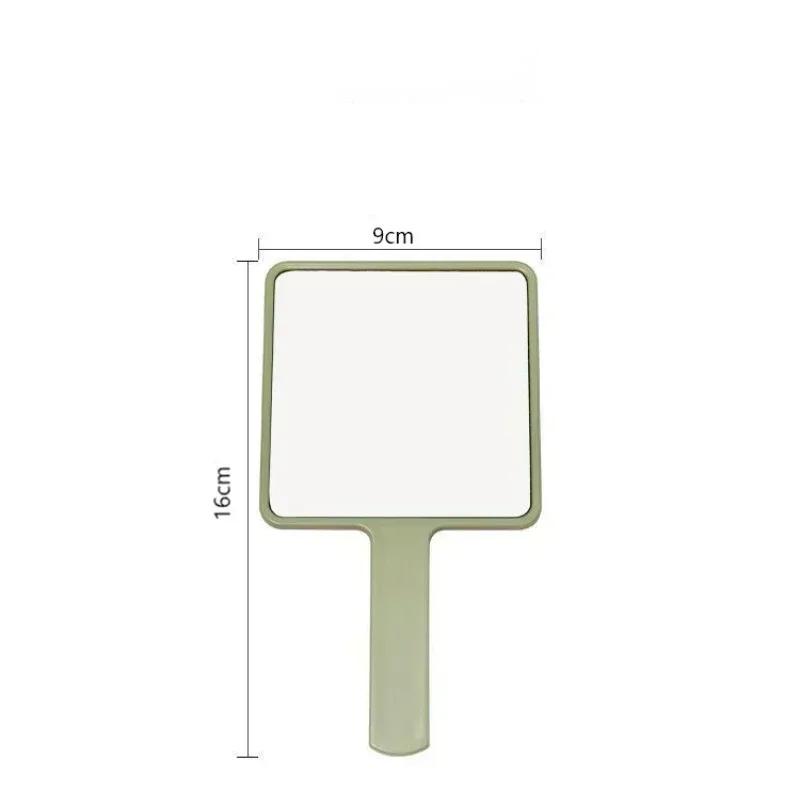 Eyelash Extension Handheld Makeup Mirror Square Makeup Vanity Mirror with Handle Hand Mirror SPA Salon Compact Mirrors
