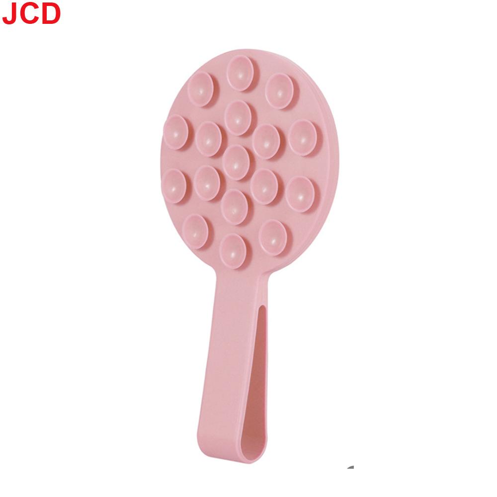 

JCD 1pcs For Magsafe Multi Functional Magnetic Universal Phone Holder with Silicone Suction Cup Portable Handheld Person Stand розовый