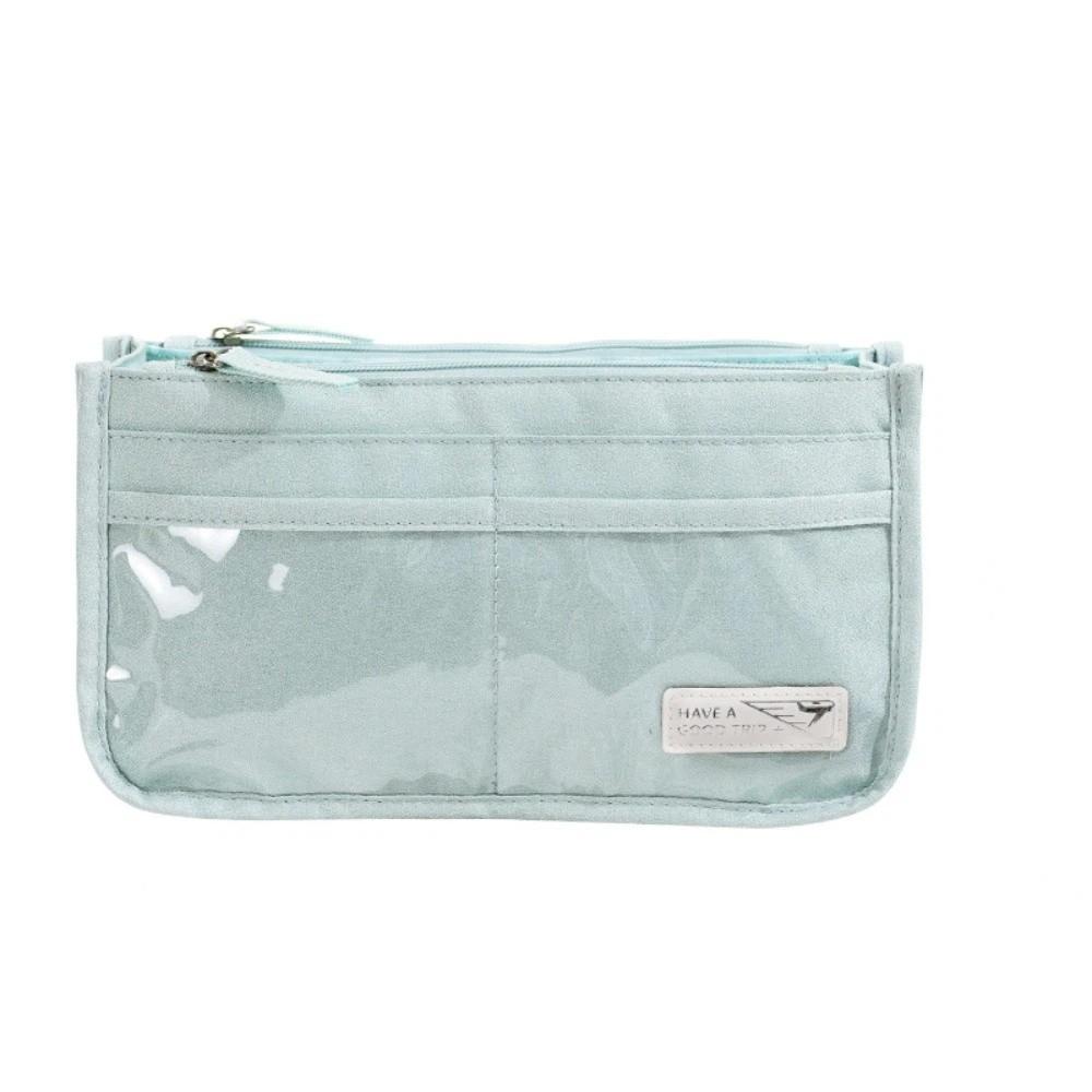 

New Portable Makeup Bag Multi-purpose Lightweight Tote Bag Large Capacity Toiletries Handbag Travel синий