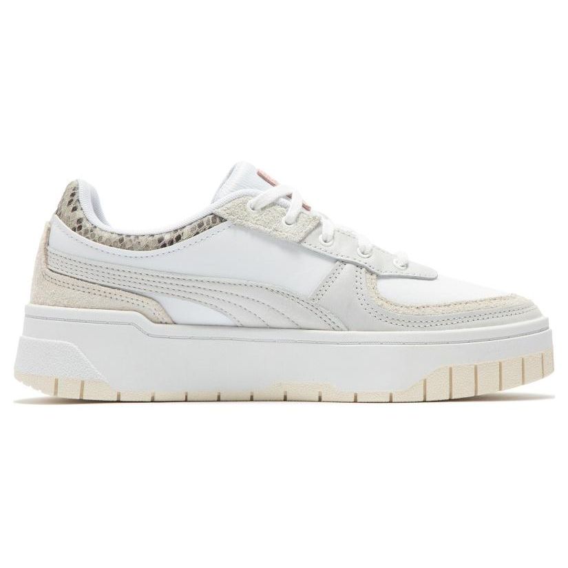 Puma Cali Dream Animalia Leather Low-Top Sneakers Women sneakers White Pink 393492-01