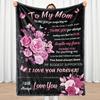 Comfortable Flannel Blanket for Moms Soft Warm Versatile, for Sofas Beds Offices Camping Travel, Ideal All Seasons Gift