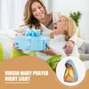 Jungfrau Maria Nachtlampe Elegante Religiöse Statue Lampe Sanfter Augenschutz Schreibtischzubehör für Kinderzimmer Leseecke Schlafzimmer Zuhause