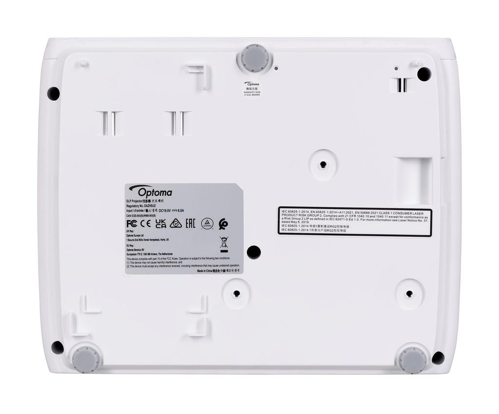 Projektor optoma hz146x laser fhd 3800 ansi 2mln:1