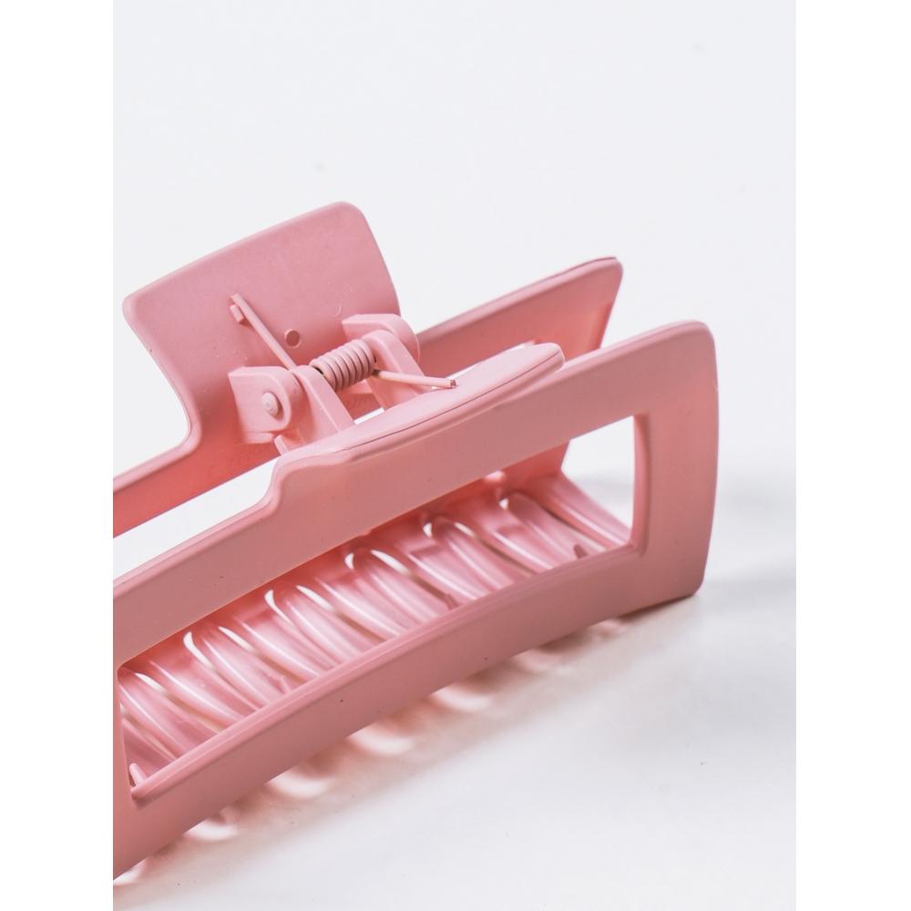 Daiso Großer quadratischer Clip Rosa