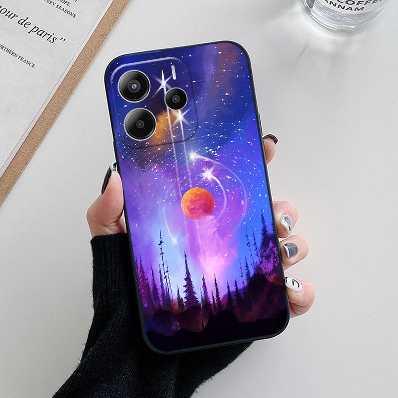 Für Xiaomi Redmi Note 14 5G Hülle Mode Weiche Silikon Rückseitenabdeckungen für Redmi Note14 5G Handyhülle etui Fundas Redmi Note 14 2025