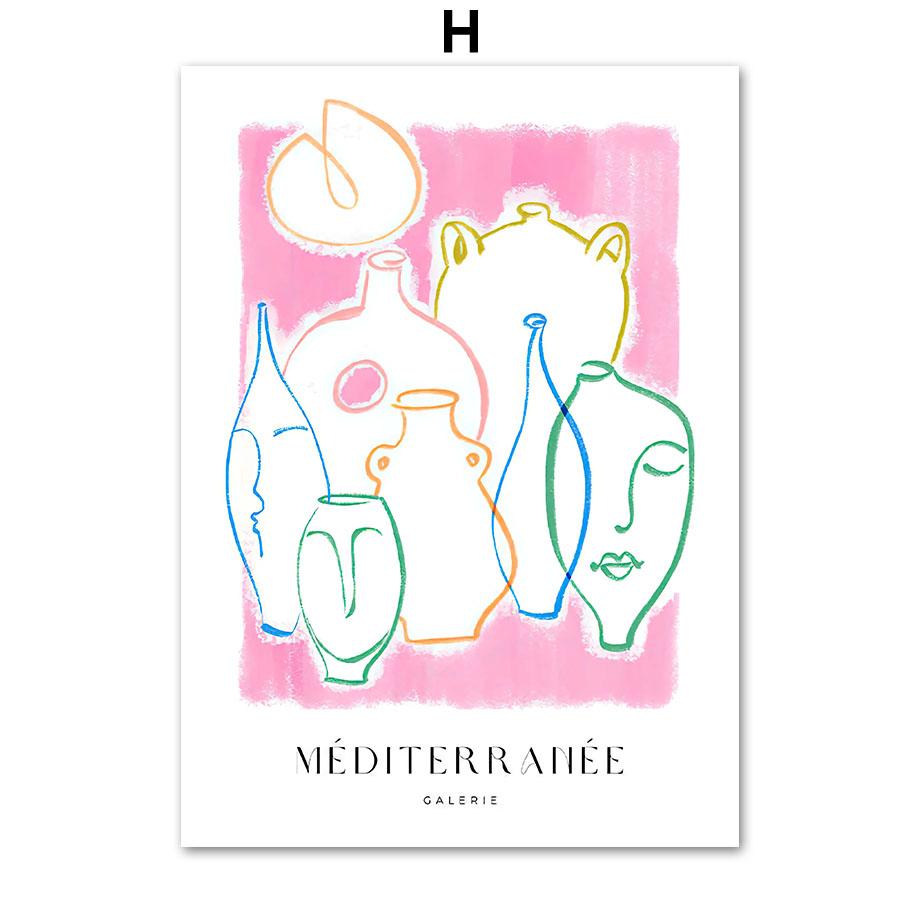 

Красочный цветочный рынок, цветочный ботанический настенный художественный холст, живопись, плакаты на скандинавскую тему и принты, настенные панно для декора гостиной A4 21X30cm No Framed