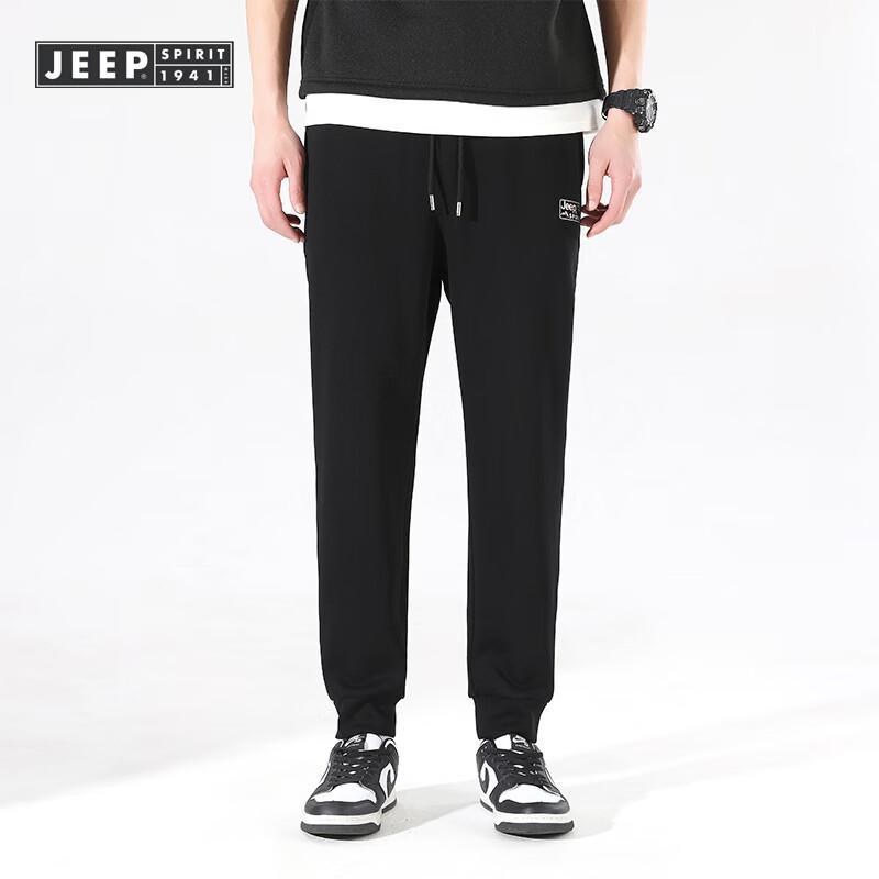 JEEP SPIRIT Men's Loose Fit Casual Outdoor Pants