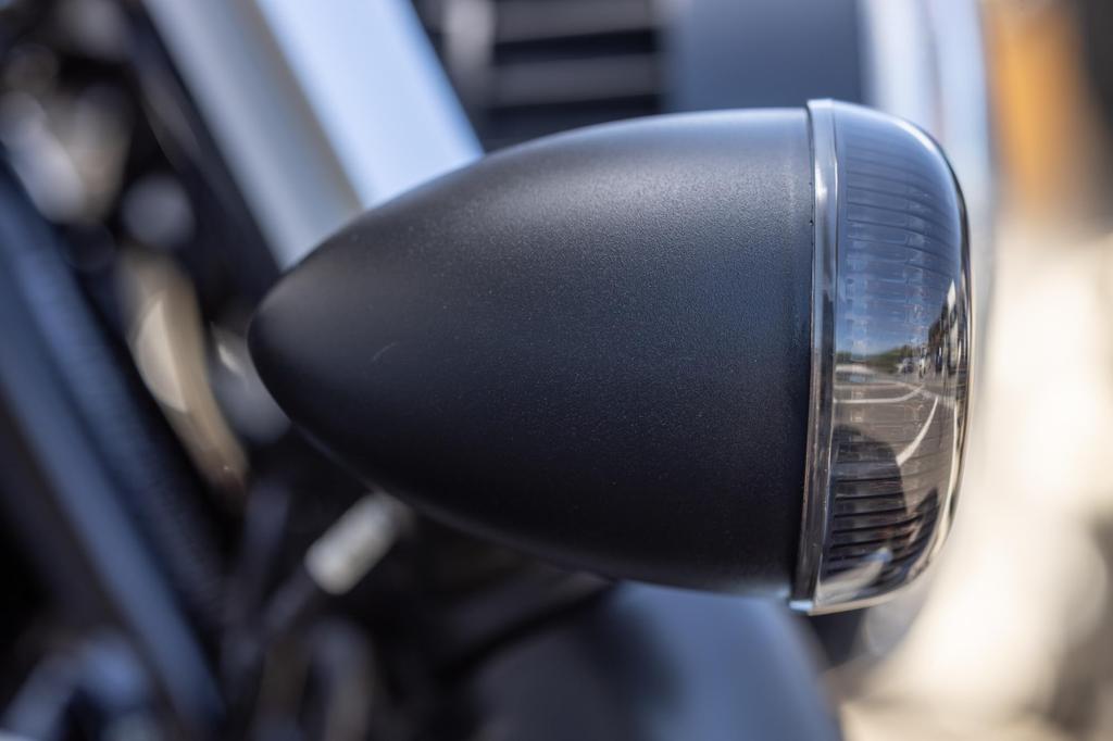 Kijima HD-01293 Motorcycle Turn Signal Lens Cover for Bullet Lamps, 2 Pack Sportster S, Pan America, Nightstar, Smoke