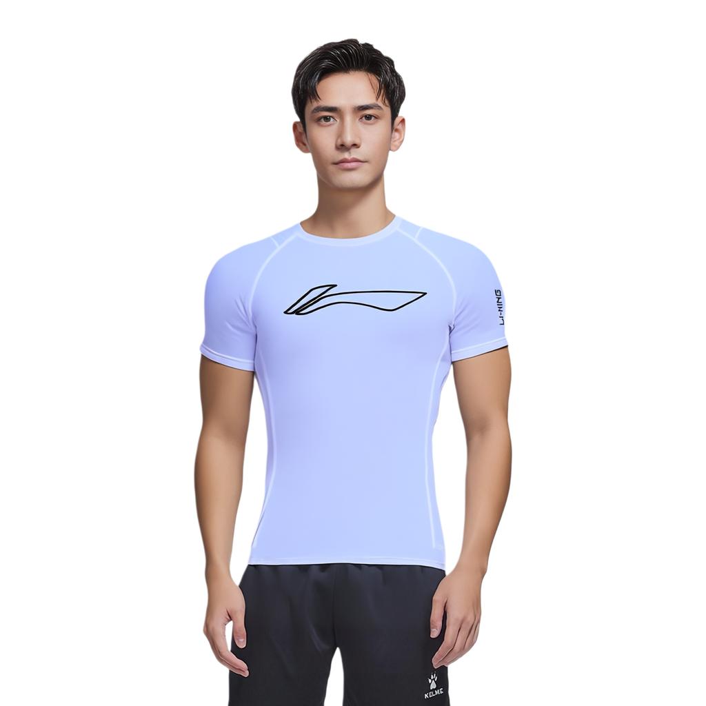 Li Ning Workout Clothing Men's White YUDT057-1