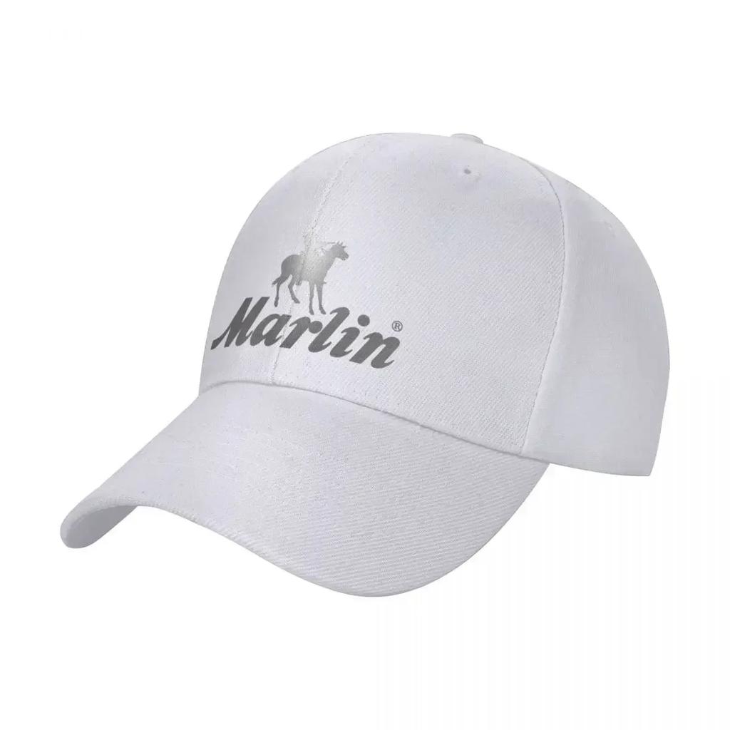 Marlin Logo Baseball Cap Hat Man Luxury Hip Hop Designer Man Womens