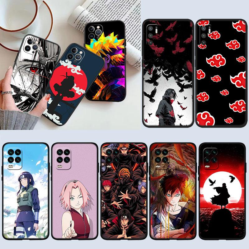 TR18 Naruto Uchiha Itachi Shell Phone Case for Samsung Galaxy S20 S21 S22 Ultra FE Plus A21S A22 A24 A25 A26 A30 A30S A31