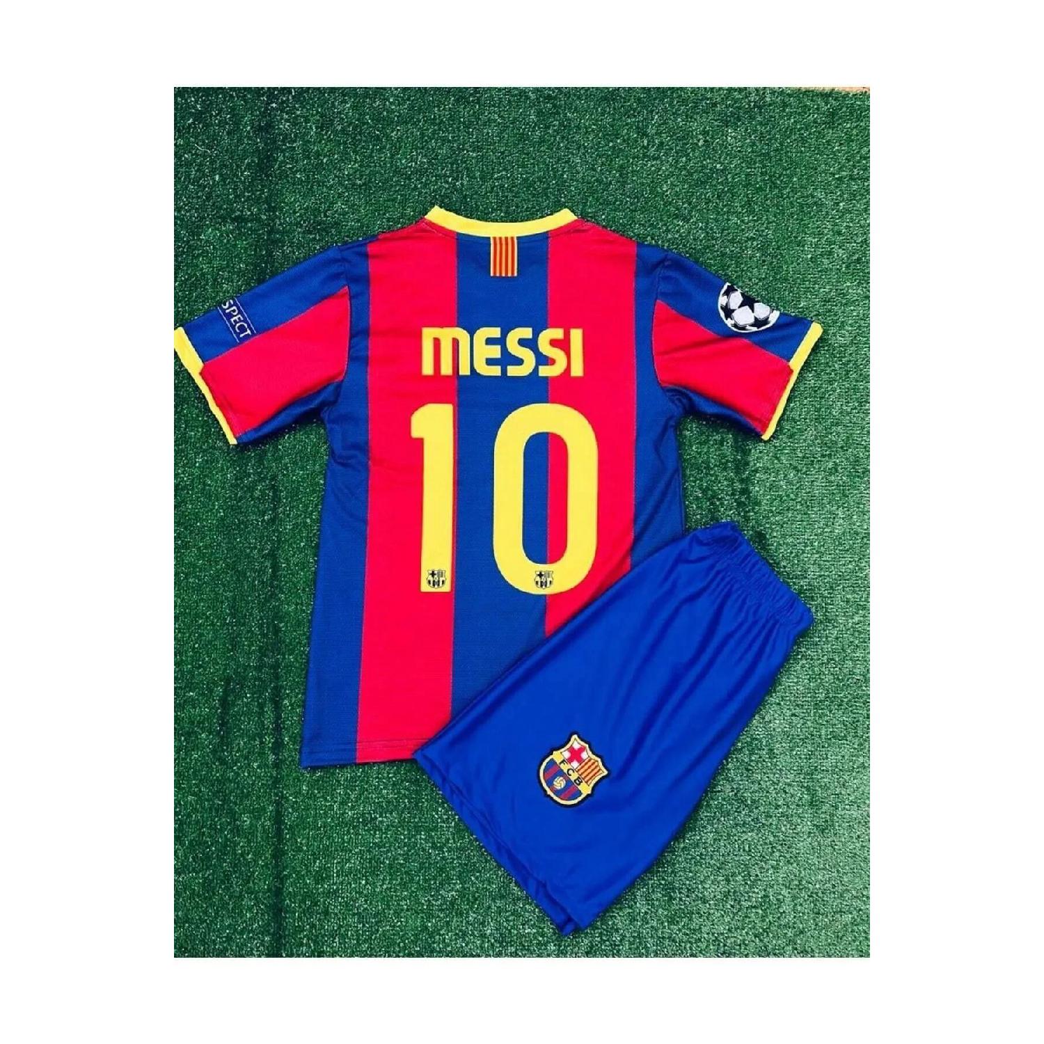 

Лионель Месси 2011 Ретро Барса Дети Джерси Браслет Носки Подарочные SF2104