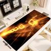 Brilliant Blue Beam Light Shooting Through Deep Space Mousepad Compatible With Laptop Office Desktop Keyboard Accessories Pad