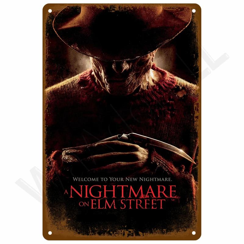 Retro Metal Sign Wall Art Mural Aesthetic Room Home Decor Items Poster Vintage Metal Plate Garage Decoration Tin Sign Plates Bar