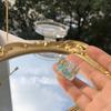 HangZhi 2020 Nuovo Anello Unico Giapponese con Strass Colorati Chunky in Plastica Acrilica Trasparente per Donne Ragazze Gioielli da Festa