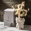 European Ceramic Vase White Luxury Creative Hydroponic Flower Holder Home Decor Gift Box