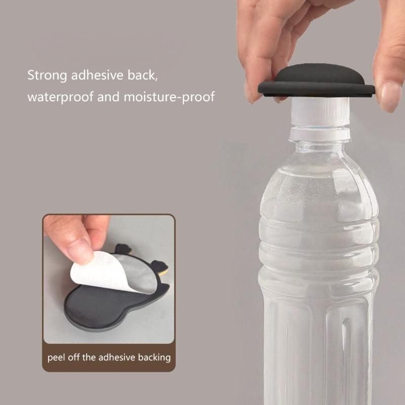 14mm Thick Anti Collision Door Stoppers Soft Rubber Wall Protectors Strong Adhesive Door Guard Easy Installation