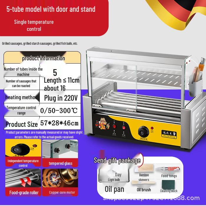 Kompakter automatischer drehender Hot-Dog-Maker