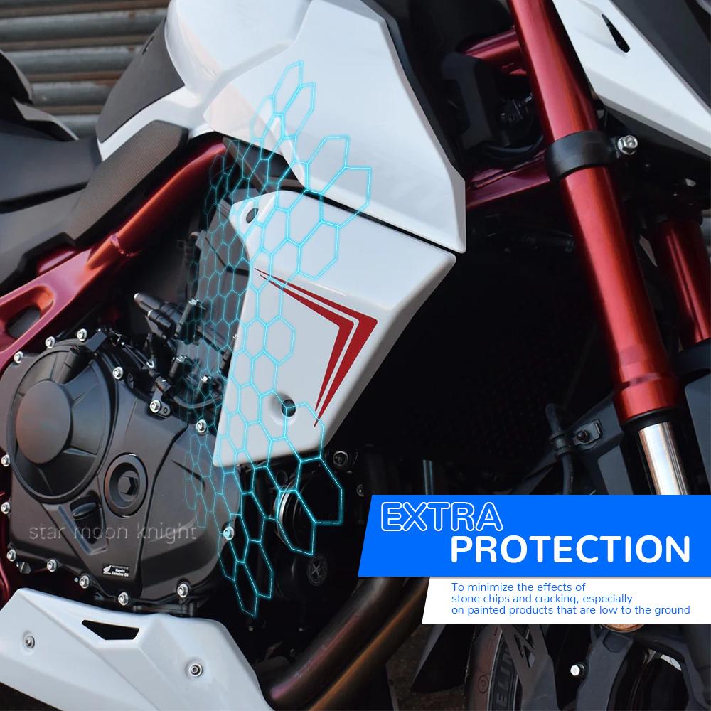 Motorcycle Radiator Cheeks Protector For Honda Hornet 750 CB750 2022 2023 2024 Accessories Side Fairing Decorate Plates