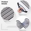 Homaisson Car Dent Detection Board With Storage Bag, 32 Inch Striped Light Reflector Board, Flexible Foldable Dent Panel, Dent Fix Tool For Vehicle